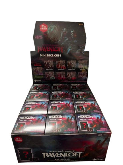 Sirius Dice: DandD: Ravenloft: Mini Dice Cups