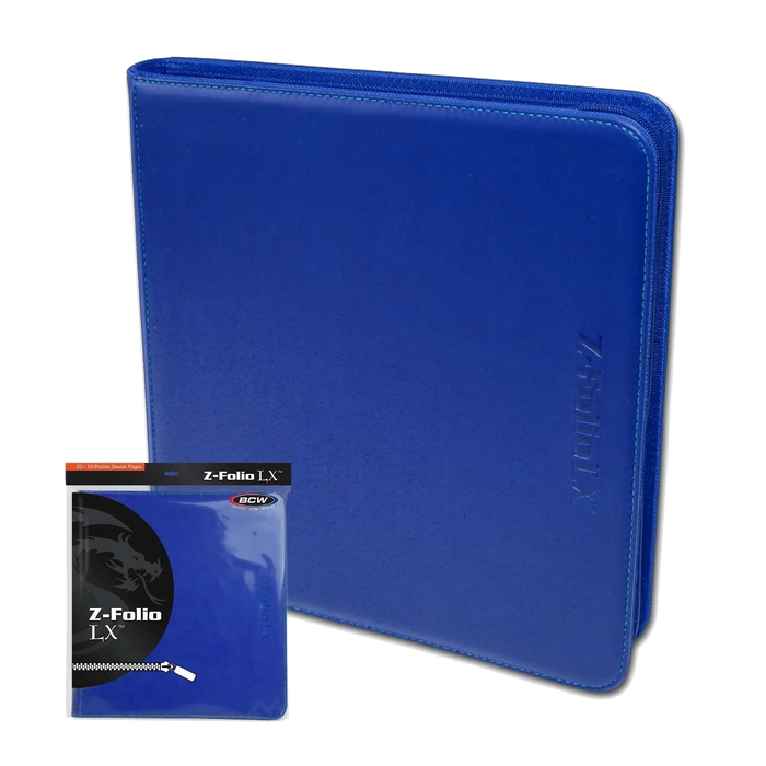 Z-Folio 12-Pocket LX Album - Blue