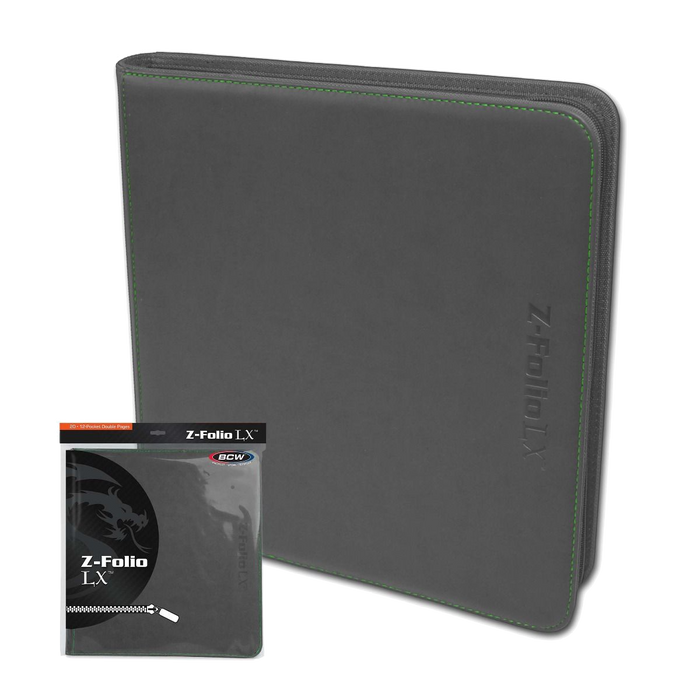 Z-Folio 12-Pocket LX Album - Gray