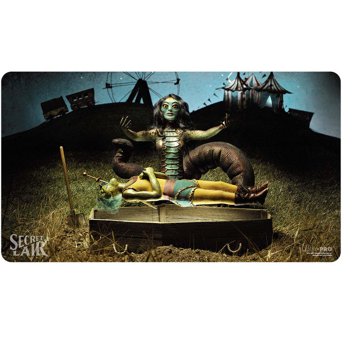 Magic the Gathering CCG: Secret Lair - Mar 2024 - Diabolical Dioramas  Playmat Gravebreaker Lamia