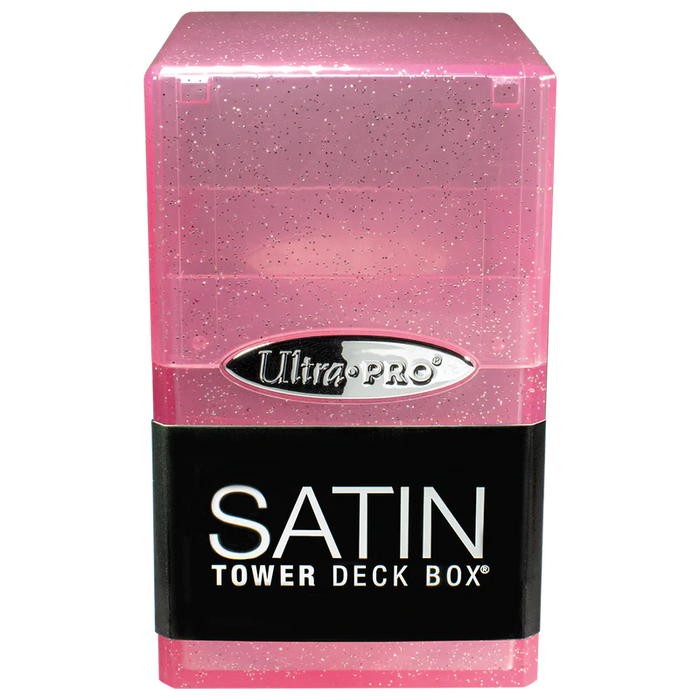 Satin Tower: Glitter Pink