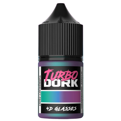 Turbo Dork Paints: 4D Glasses TurboShift Acrylic Paint 22ml Bottle