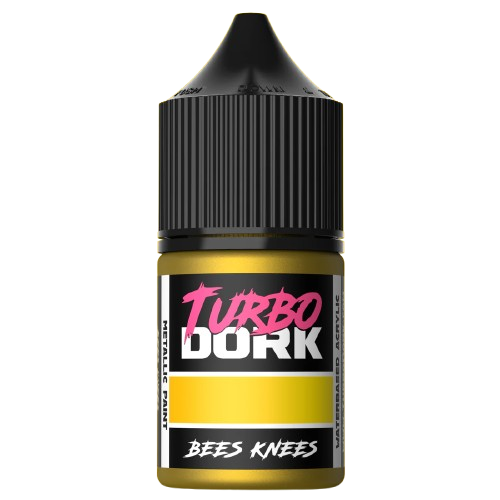 Turbo Dork Paints: Bees Knees Metallic Acrylic Paint 22ml Bottle