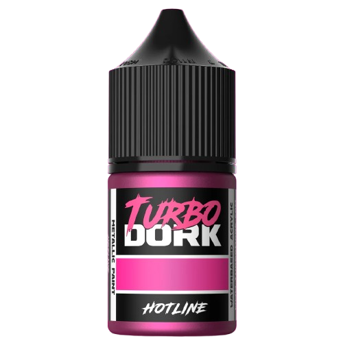 Turbo Dork Paints: Hotline Metallic Acrylic Paint 22ml Bottle