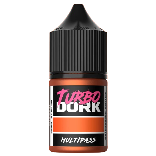 Turbo Dork Paints: Multi Pass Metallic Acrylic Paint 22ml Bottle