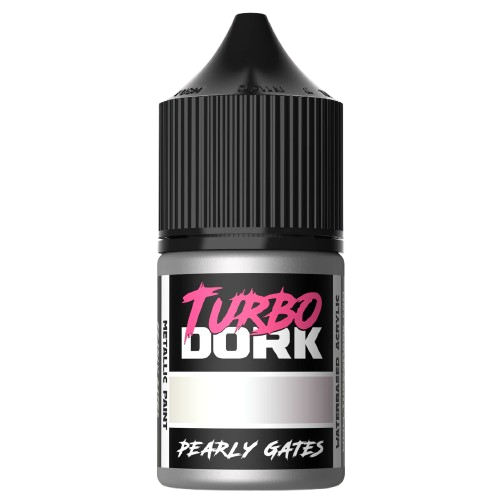 Turbo Dork Paints: Pearly Gates Metallic Acrylic Paint 22ml Bottle