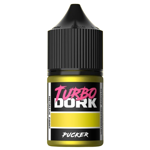 Turbo Dork Paints: Pucker Metallic Acrylic Paint 22ml Bottle