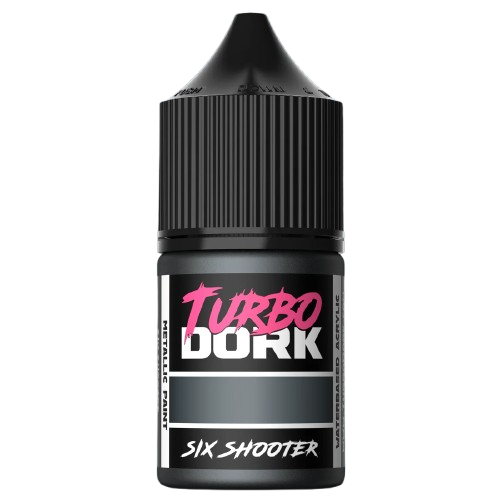 Turbo Dork Paints: Six Shooter Metallic Acrylic Paint 22ml Bottle