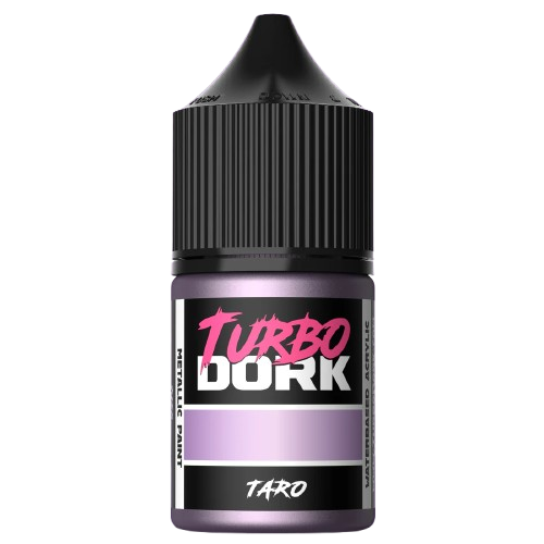 Turbo Dork Paints: Taro Metallic Acrylic Paint 22ml Bottle