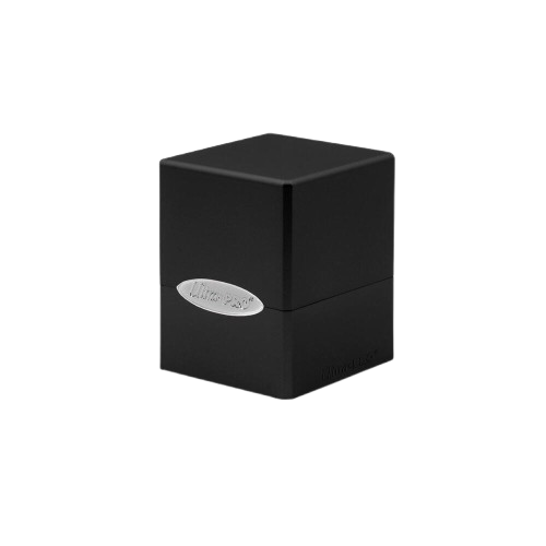 Satin Cube: Jet Black