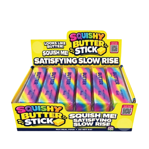 Fun Doh Rainbow Butter Slow Rise Squishy Toy