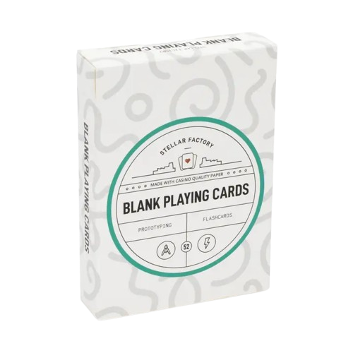 Blank Playing Cards - For Game Design and Flashcards