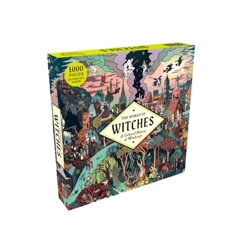 The World of Witches: A Cultural History of Witchcraft in A 1000-piece Jigsaw Puzzle
