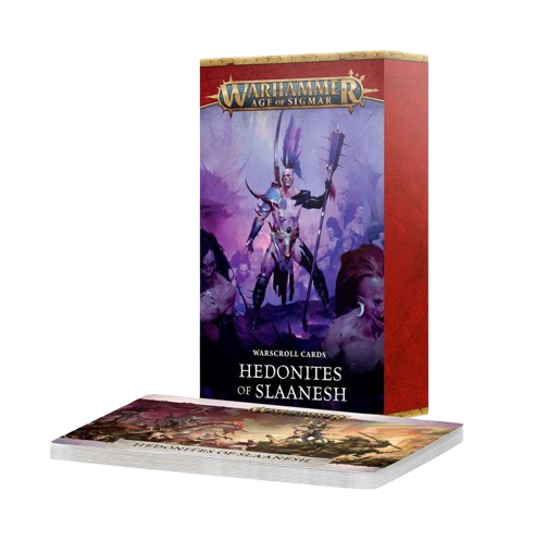 Age of Sigmar: Warscroll Cards - Hedonites of Slaanesh