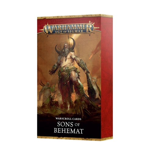Age of Sigmar: Warscroll Cards: Sons of Behemat