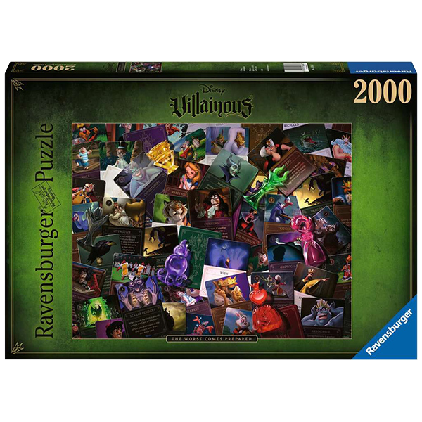 Puzzle: Disney Villainous- All Villains (2000 pieces)