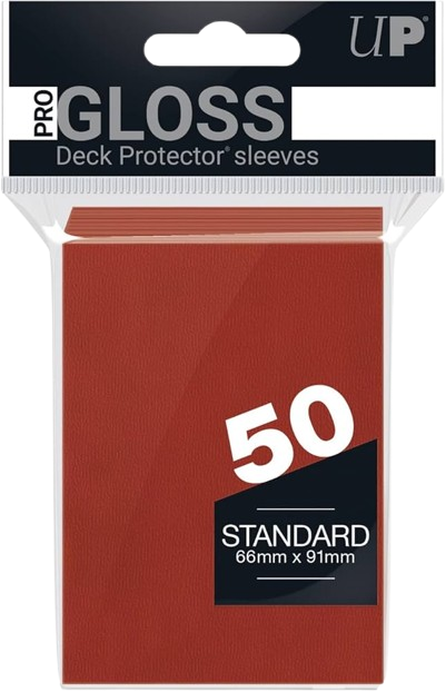 Ultra Pro Deck Protector Pack: Red Solid 50ct