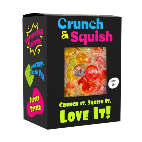 Crunch and Squish Crunchy Squishies® Stress Ball Fidget Toy