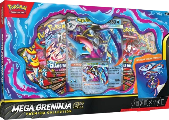 Pokemon TCG: Mega Greninja ex Premium Collection
