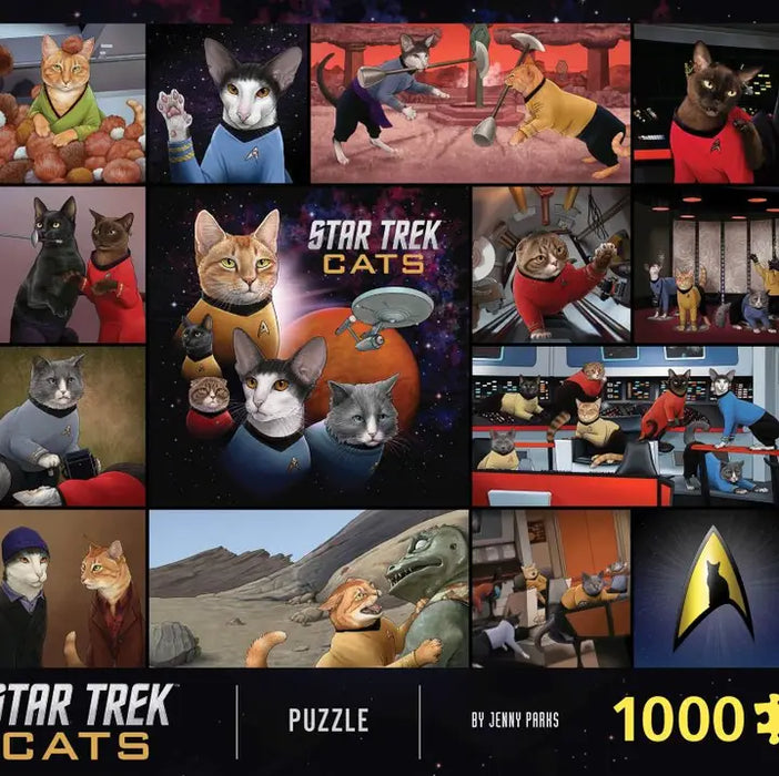 Star Trek Cats 1000Pc