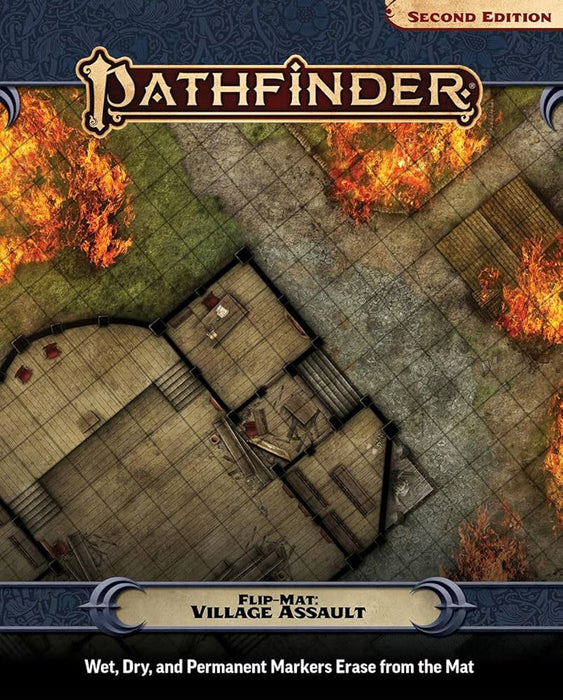 Pathfinder Flip-Mat: Village Assault