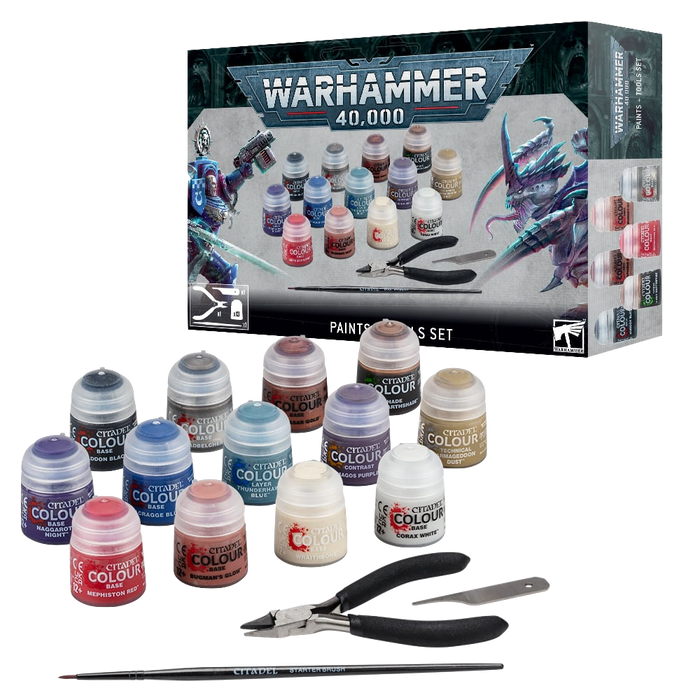 Warhammer 40000: Paints + Tools Set