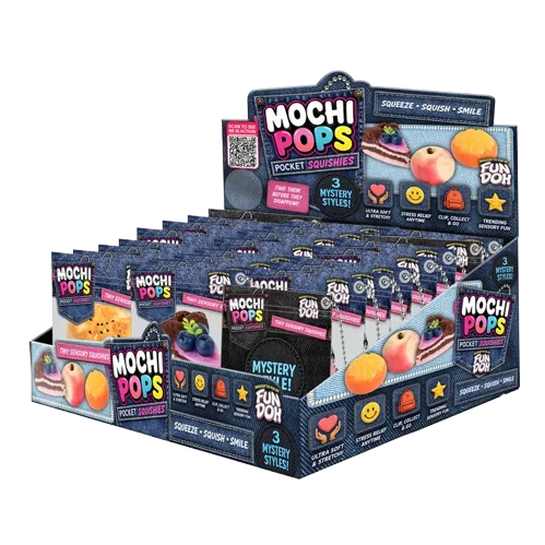 Fun Doh Pocket Squishy Mochi Pop Sensory Toy