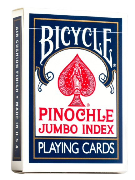 Bicycle Playing Cards: Pinochle Jumbo Index