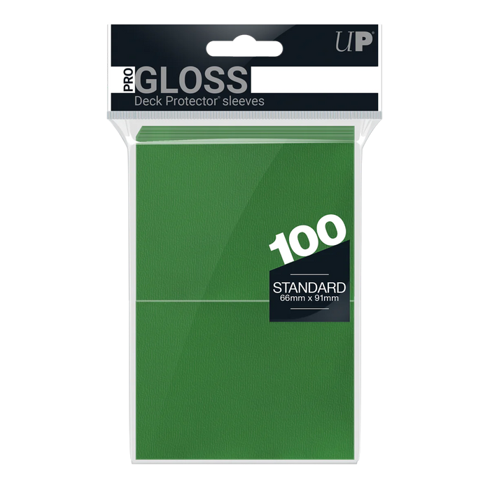 Ultra Pro Deck Protector Pack: Green Solid 100ct