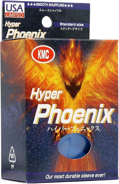 Hyper Phoenix- Blue Card Sleeves (100ct)