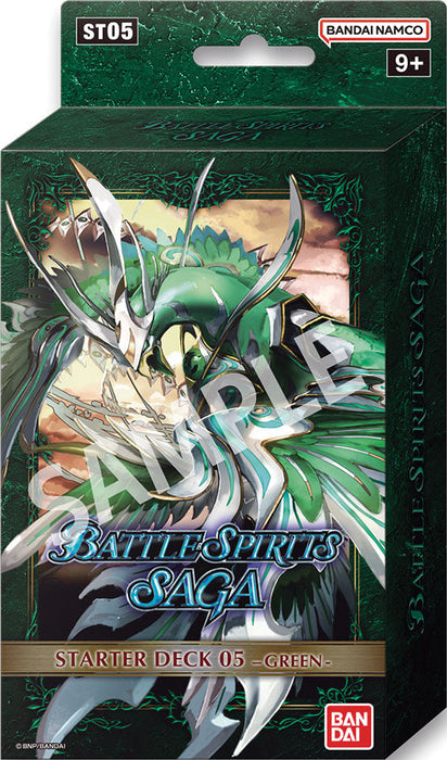 Battle Spirits Saga TCG: Starter Deck - Verdant Wings Starter Deck