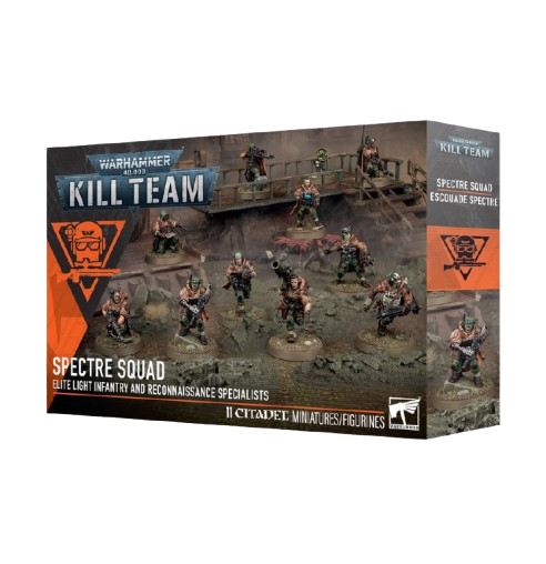 Warhammer40K: Kill Team - Spectre Squad: Elite Light Infantry and Reconnaissance Specialists