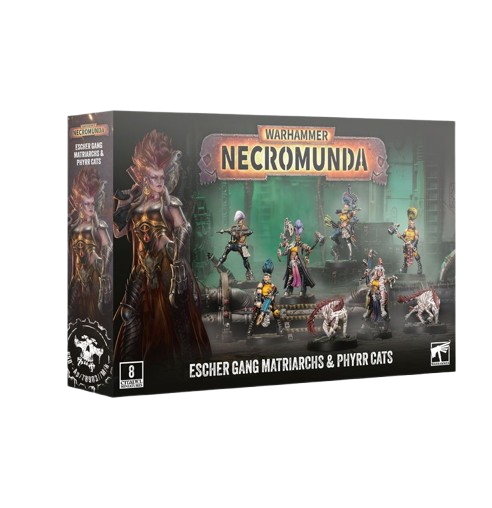 Necromunda: Escher Matriarchs and Phyrr Cats