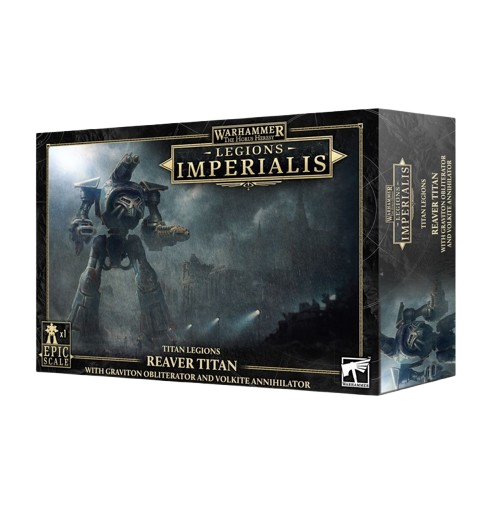Warhammer The Horus Heresy: Legions Imperialis: Reaver Titan with Graviton Obliterator and Volkite Annihilator
