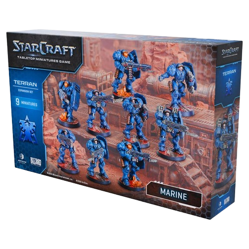 StarCraft Miniatures Game: Terran: Marine Expansion Set
