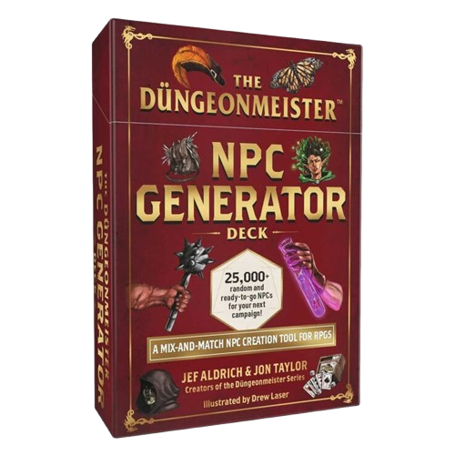 Dungeonmeister NPC Generator Deck