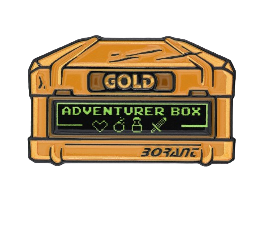 Dungeon Crawler Carl: Adventurer`s Loot Box Enamel Pin