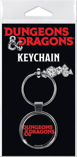 Dungeons and Dragons Logo Key Chain