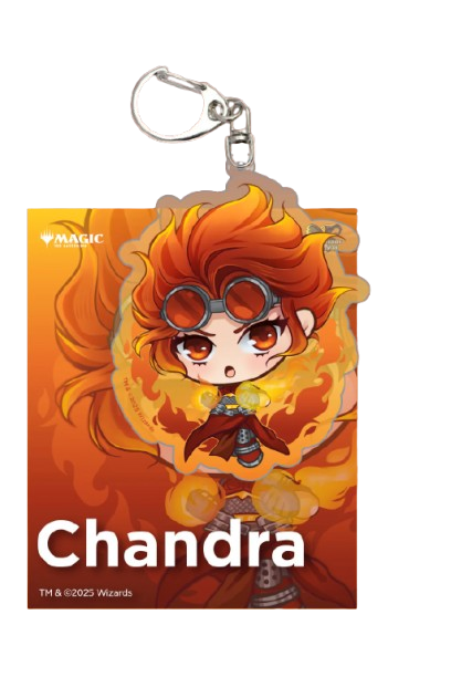MTG Acrylic Plainswalkers Keychain - Chandra