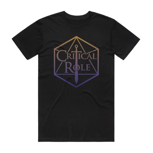 Critical Role: Gradient Logo T-Shirt - XL