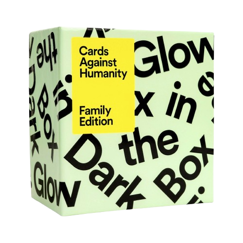 Cards Against Humanity Family Edition: Glow in the Dark Box