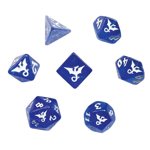 7-Set Glitter: Dragon: Indigore