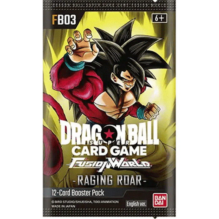 Dragon Ball Super Fusion World TCG: Set 03 Raging Roar Booster