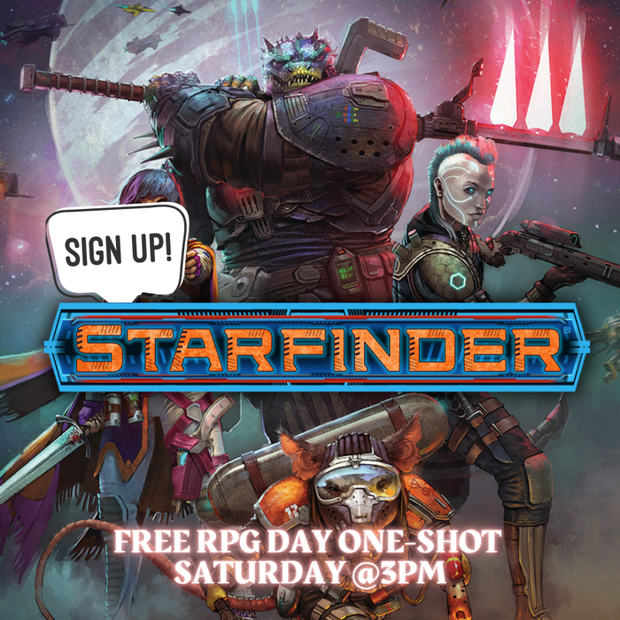 FREE RPG DAY – Starfinder RPG One-Shot