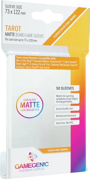 Board Game Sleeves Tarot Clear Matte