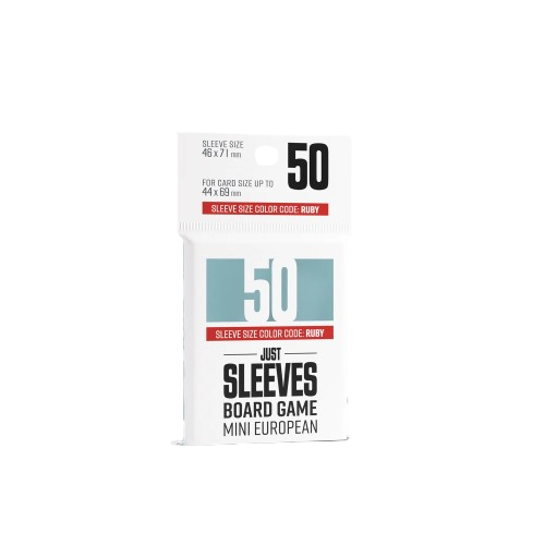 Just Sleeves - Mini European (50)