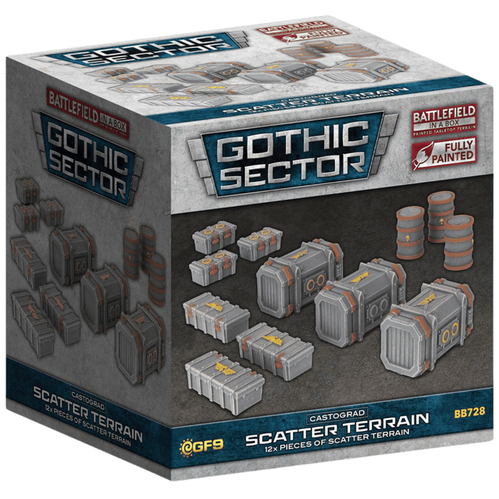 Battlefield in a Box: Gothic Sector Castograd Scatter Terrain