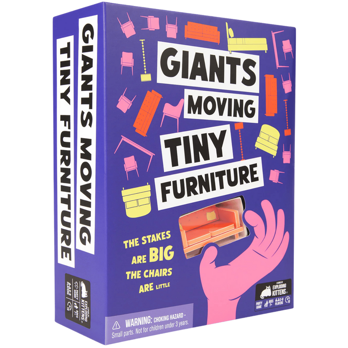 Giants Moving Tiny Furniture