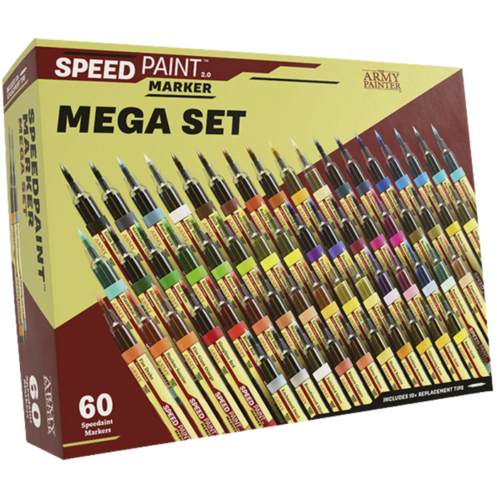 The Army Painter: Speedpaint 2.0 Marker - Mega Set (60ct)
