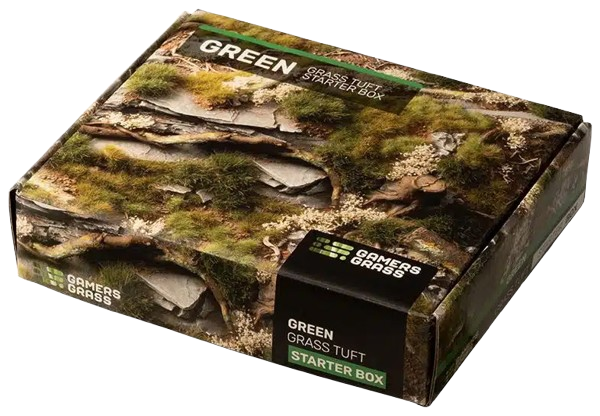 Gamers Grass: Boxed Sets - Green Grass Tuft Starter Box